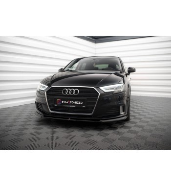 Front Splitter V.2 Audi A3 Sportback 8V Facelift