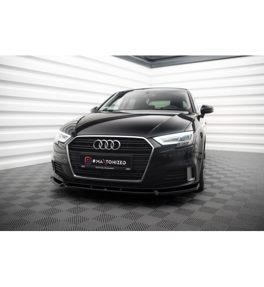 Front Splitter V.1 Audi A3 Sportback 8V Facelift