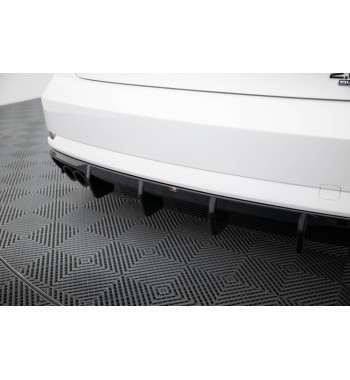 Heckansatz Audi A3 Sedan 8V Facelift (Version mit einseitigem Doppelauspuffendrohr)