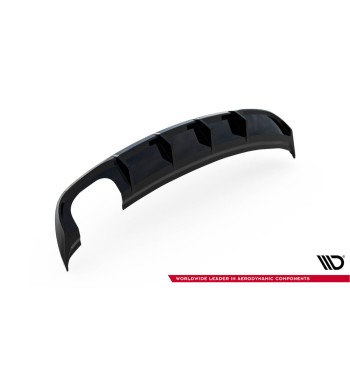 Heckansatz Audi A3 Sedan 8V Facelift (Version mit einseitigem Doppelauspuffendrohr)