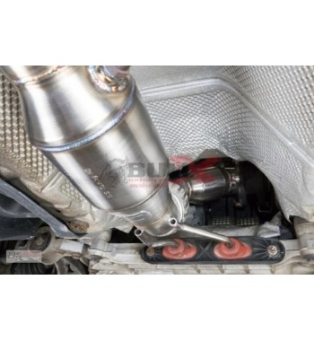 BULL-X VAG 2,0 TFSi 89mm upper part Downpipe incl. ECE approval