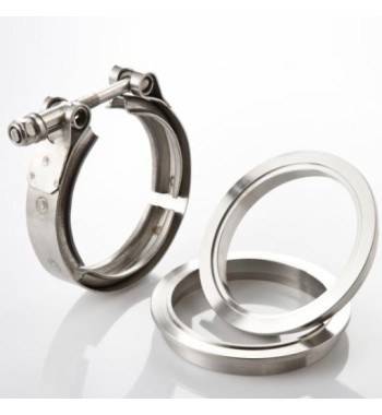 V-Band Set 3" / 76mm ( selbstzentrierend , edelstahl )