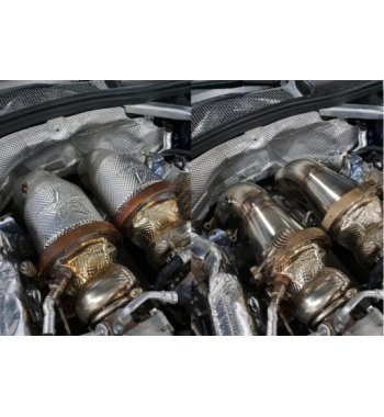 Audi RS5 F5 RS4 8W B9 2.9 TFSI-Downpipe mit oder ohne Hitzeisolierung