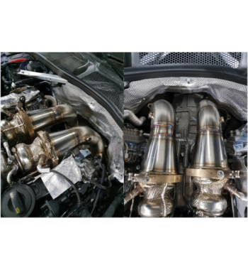 Audi RS5 F5 RS4 8W B9 2.9 TFSI-Downpipe mit oder ohne Hitzeisolierung