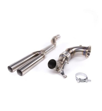 Audi RS3 8P / TT RS 8J 2.5 TFSI downpipe with and without heat insulation