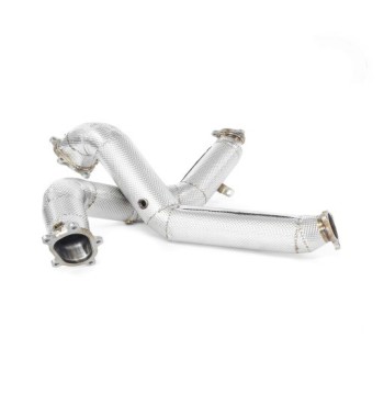 Audi 4.0 TFSI Downpipe with or without heat insulation