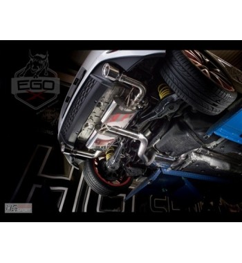 EGO-X 3" catback exhaust for VW Golf Mk.VII GTI models