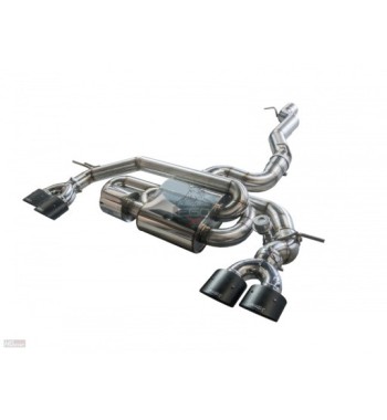 Impianto Bull-X Ego-X 3" (76mm) da cat per VW Golf 7 R