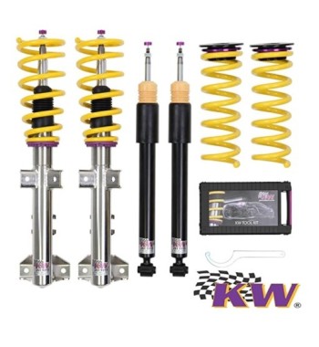 KW Gewindefahrwerk Street Comfort inox Golf 7 / Seat Leon