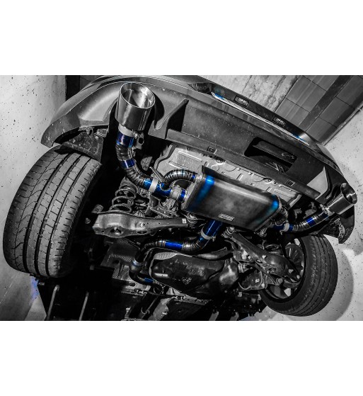 Sistema di scarico Titanio Golf 7 GTI