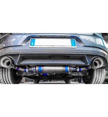 Sistema di scarico Titanio Golf 7 GTI