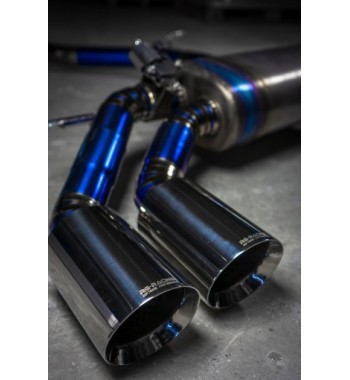 Titanium exhaust system Golf 7R/Audi S3 8V