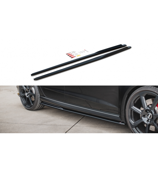 Side Skirts Diffusers V.2 Audi RS3 8V Sportback Facelift