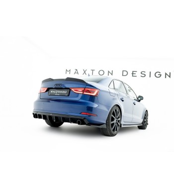 Heckansatz Audi A3 Sedan 8V (Version mit Einzel-Auspuffendrohren beidseitig)