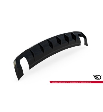Diffusore Posteriore per Audi A3 Sedan 8V (Versione con terminali di scarico singoli su entrambi i lati)