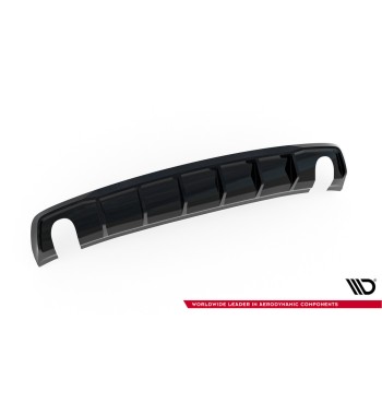 Diffusore Posteriore per Audi A3 Sedan 8V (Versione con terminali di scarico singoli su entrambi i lati)