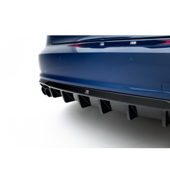 Heckansatz Audi A3 Sedan 8V (Version mit einseitigem Doppelauspuffendrohr)