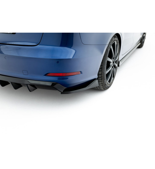 Heck Diffusor Seite Audi A3 Sedan 8V