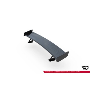 Carbon-Spoiler mit externen Halterungen + LED Audi A3 / A3 S-Line / S3 / RS3 Limousine 8V / 8V Facelift