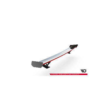 Carbon-Spoiler mit externen Halterungen + LED Audi A3 / A3 S-Line / S3 / RS3 Limousine 8V / 8V Facelift