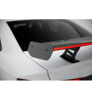 Carbon-Spoiler mit internen Halterungen + LED Audi A3 / A3 S-Line / S3 / RS3 Limousine 8V / 8V Facelift